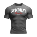 Gymbrat Athleisure Lifting Club Gray Compression T-Shirt