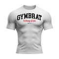 Gymbrat Athleisure Lifting Club White Compression T-Shirt