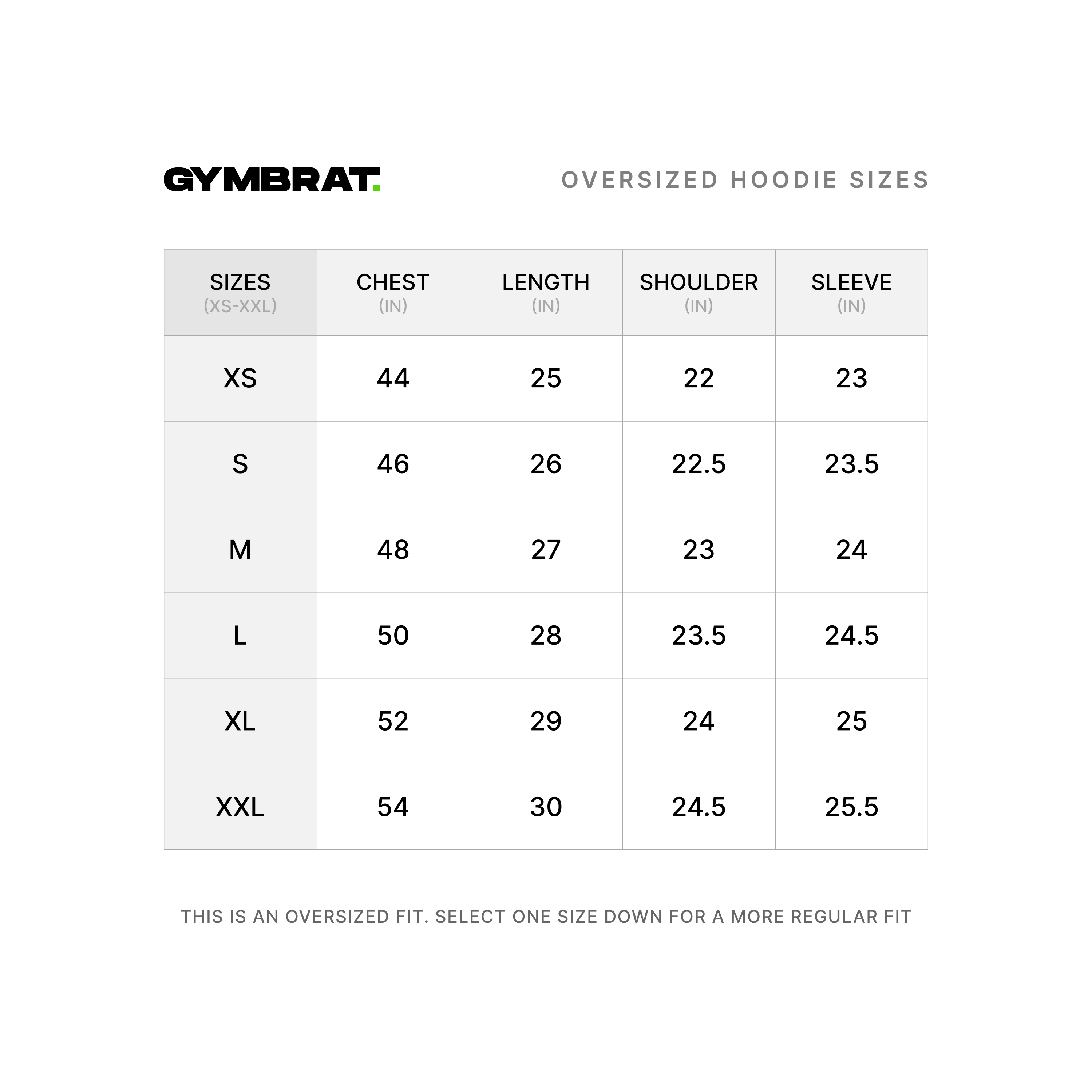 Gymbrat Athleisure Lifting Club Back Gray Oversized Zipper Hoodie