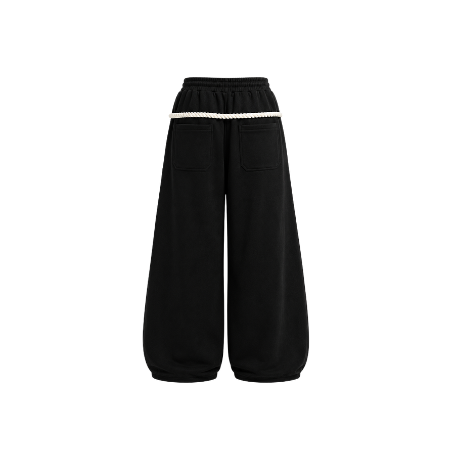 Gymbrat Rope Black Sweatpants