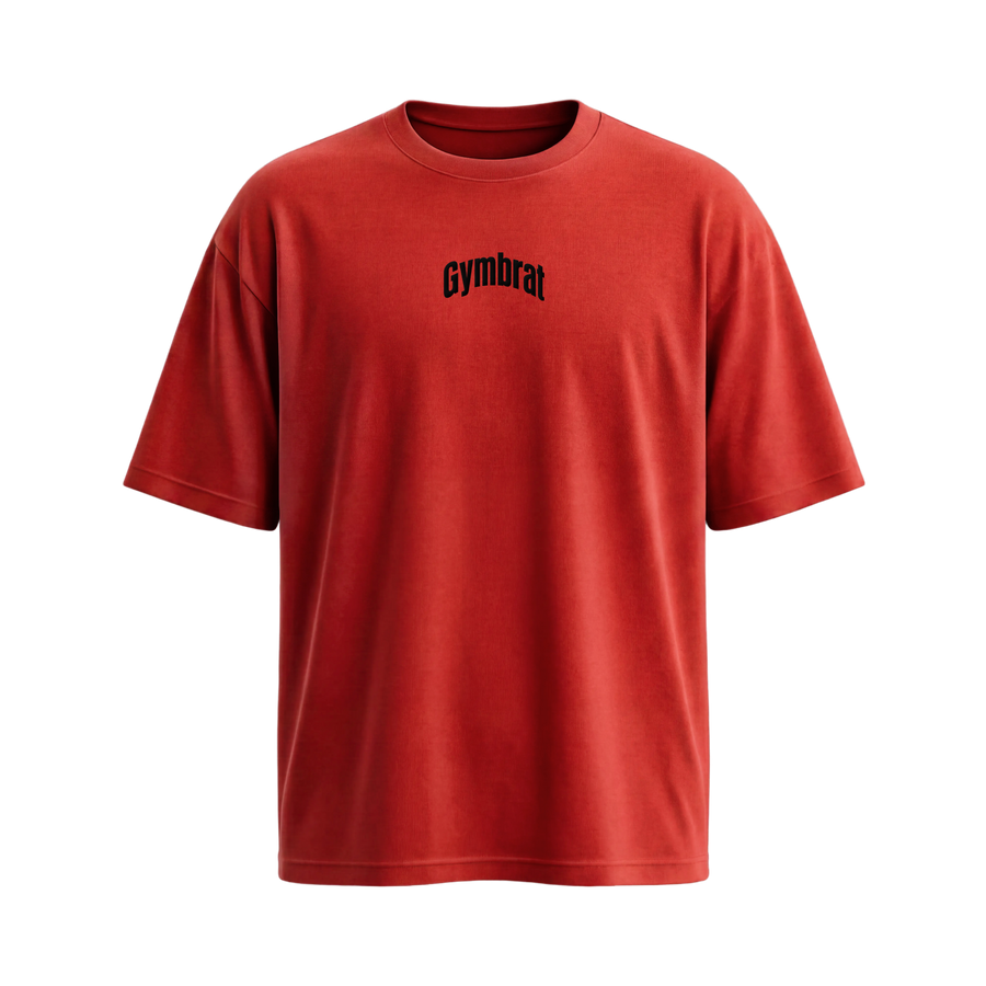 Gymbrat Lifting Club Red T-Shirt